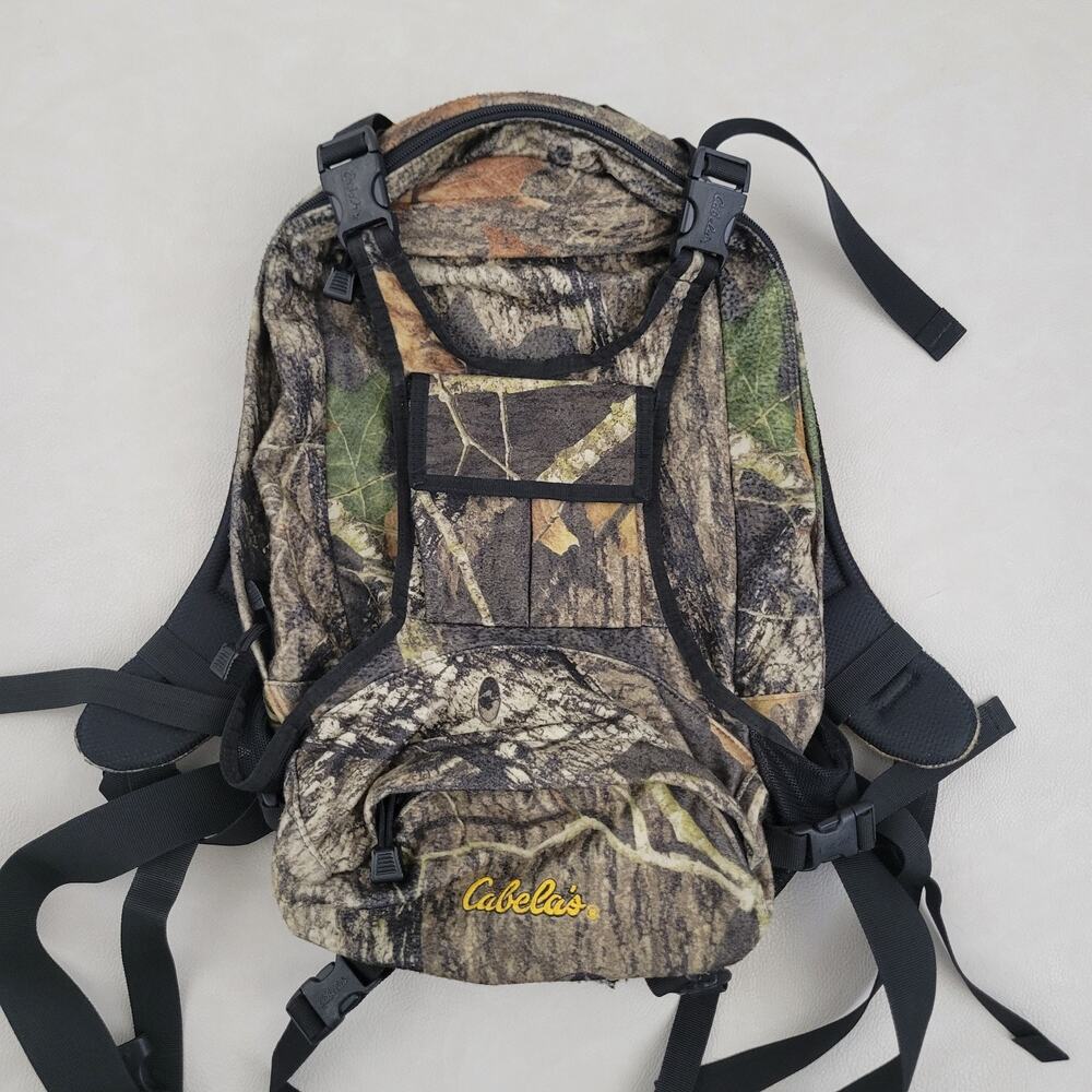 Cabelas Camo Scentlok Backpack Seclusion 3D H2O Realtree Advantage Y2k